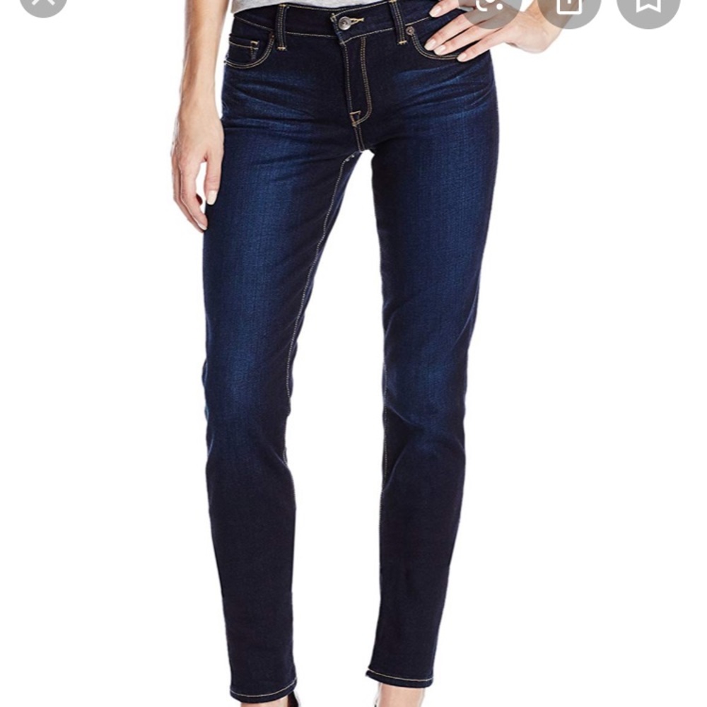 Lucky Brand Sofia Skinny Jeans Dark Wash